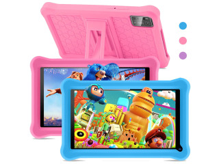 Kids Tablet PC 7 polegadas Android 11 3GB RAM 32GB de armazenamento grátis Caso WIFI câmera dupla