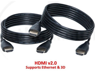 Cabo HDMI 4K 2.0 Cabo Ethernet 4K x 2K HDTV 3D de alta velocidade 1,5 pés - lote de 100 pés