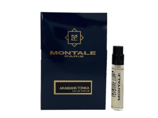 Montale Arabians Tonka EDP frasco amostra spray 2ml novo com cartão